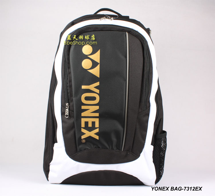 YONEX BAG-7312黑色拍包--蓝天网羽--YY双肩背包BAG7312 尤尼克斯