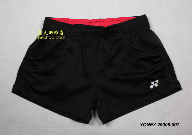 YONEX羽毛球裤 25006-007 YY羽球裤